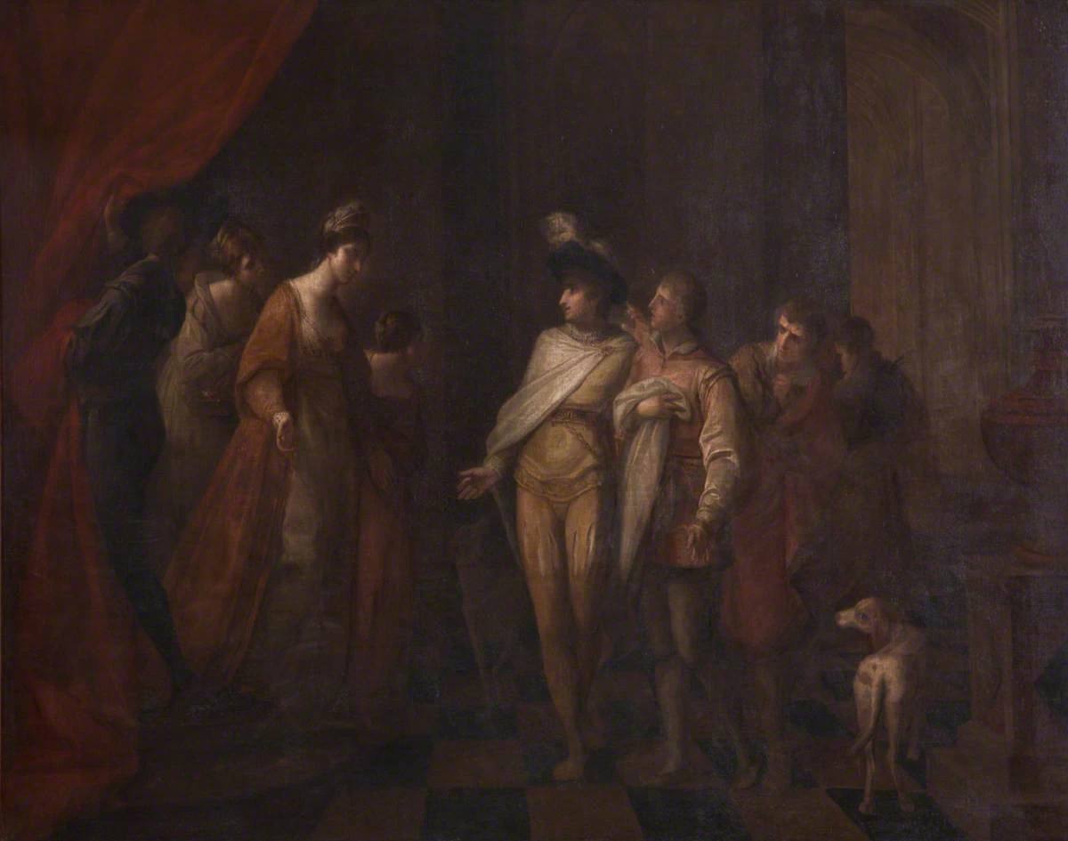 Angelika Kauffmann - 199, Ulisse alla scoperta di Achille, National Trust